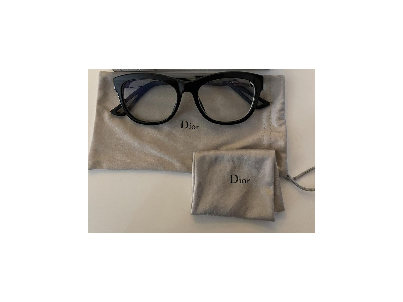 Lunettes De Vue Christian Dior DC3288 Noir Femme