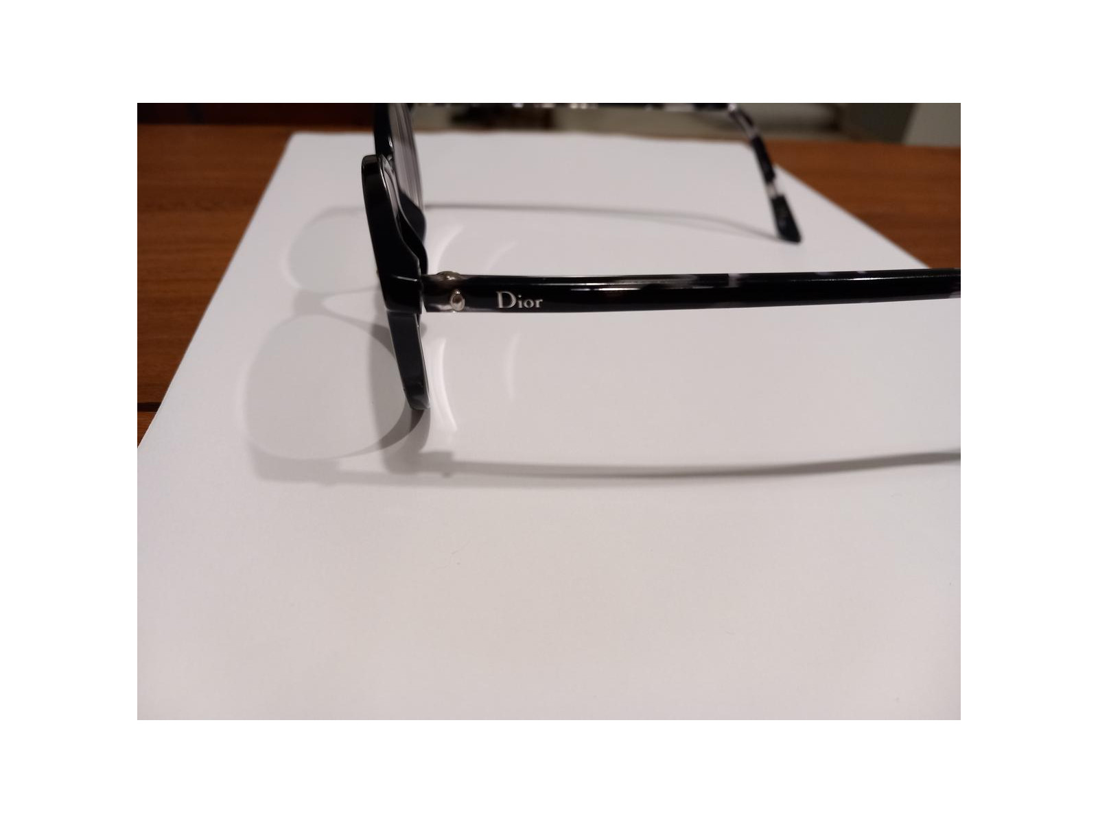 Lunettes de vue Christian Dior Ecaille foncée Femme