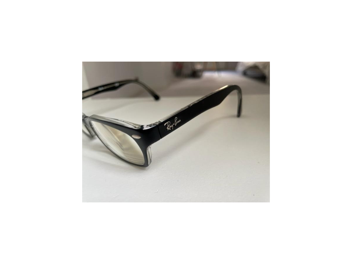 Ray-Ban - noir et transparente