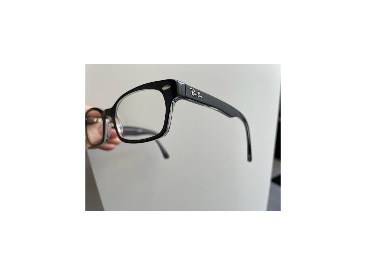 Ray-Ban - noir et transparente