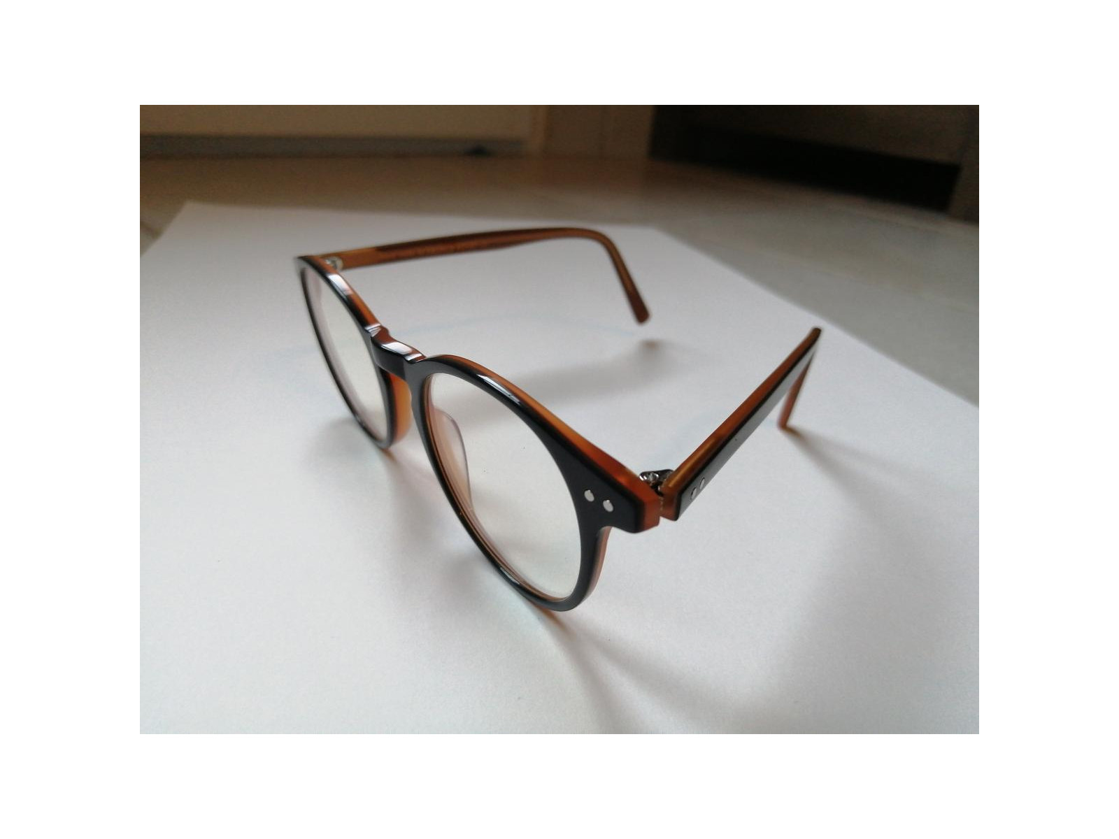 Lunettes de vue FRENCH R TRO HARL Gris Femme