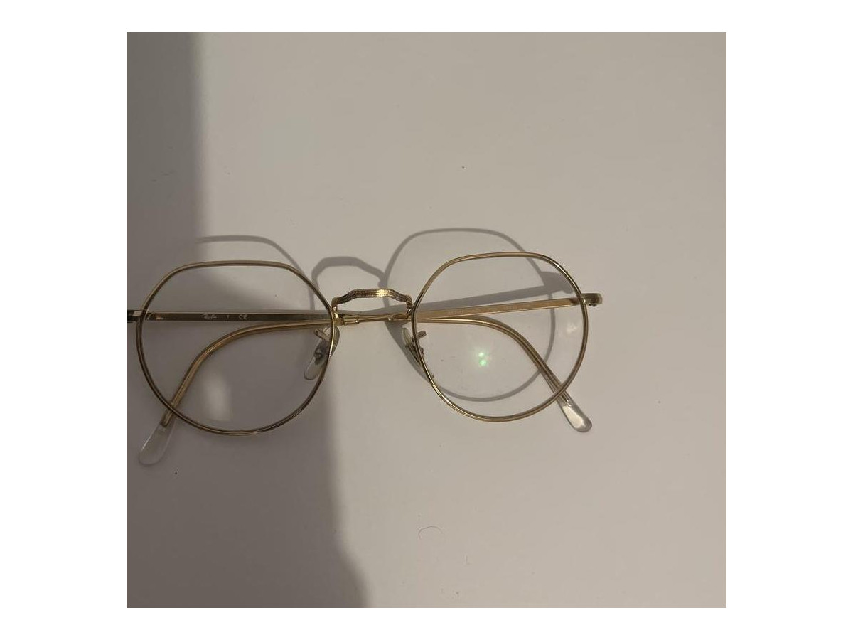 Lunette de vue ray ban homme doré on sale