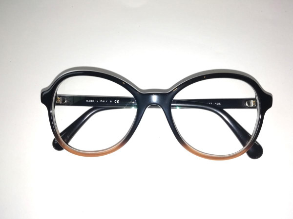 Kurara　CHANEL/シャネル f_099 Rare Authentic Chanel 3106 c.833 50mm Brown Gold Glasses