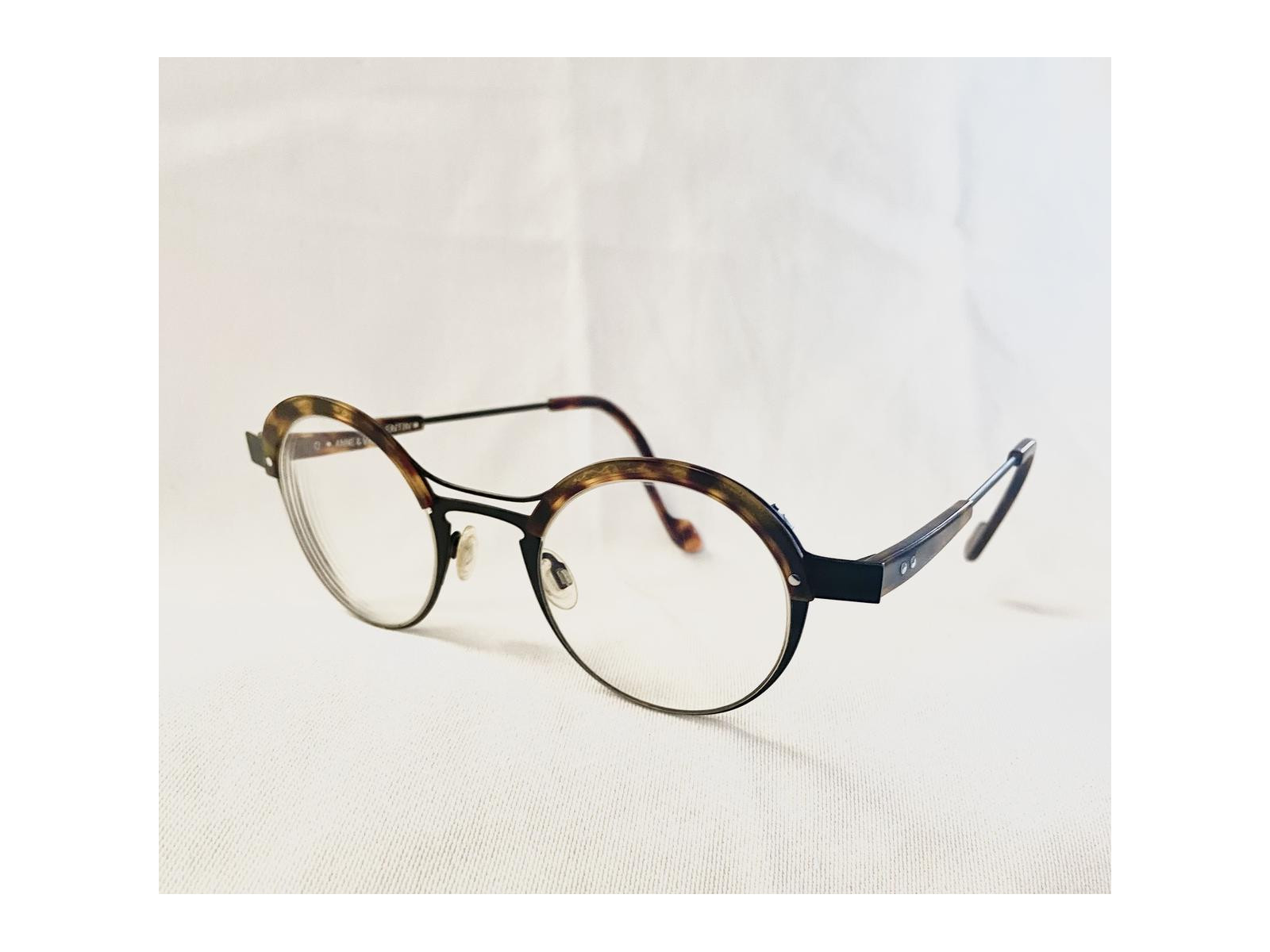 美品AnneValentin 8A18 GINICASTERメガネ 美品AnneValentin 8A18 GINICASTERメガネ