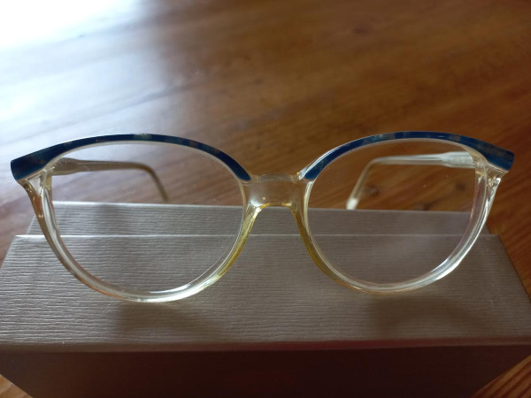 Lunettes de vue  BLEU et TRANSPARENT