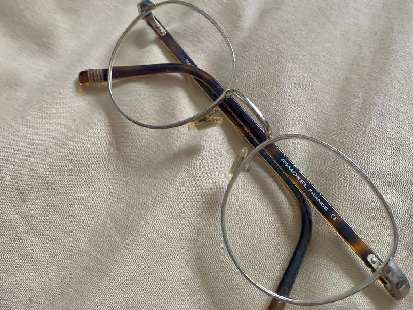 Lunettes de vue MOREL FRANCE Argenté Femme