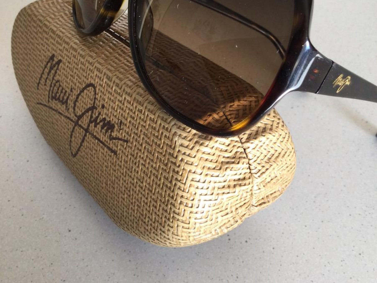 Lunettes de soleil Maui Jim Marron Femme