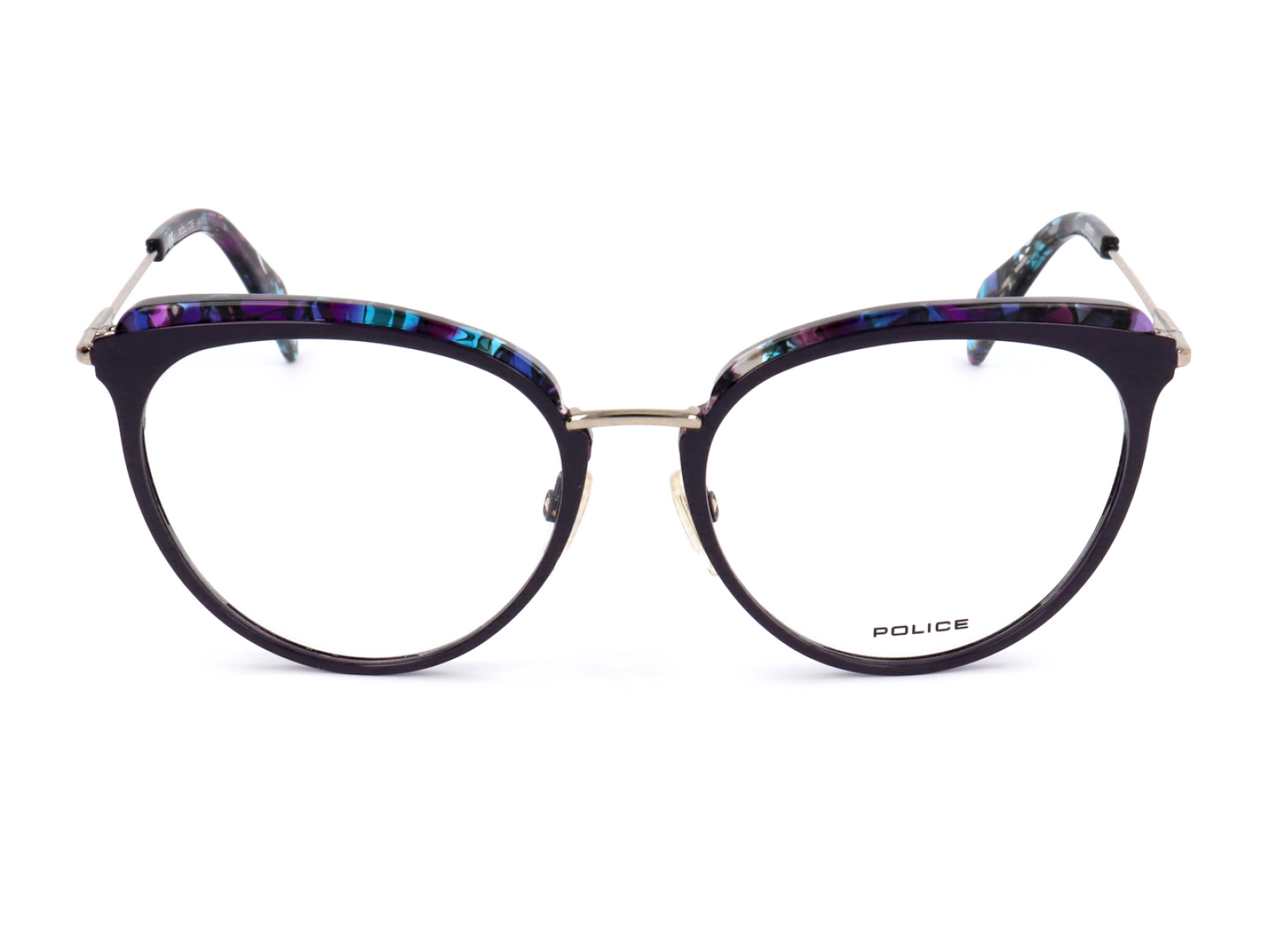 Lunettes de vue Police VPL734 Violet Femme