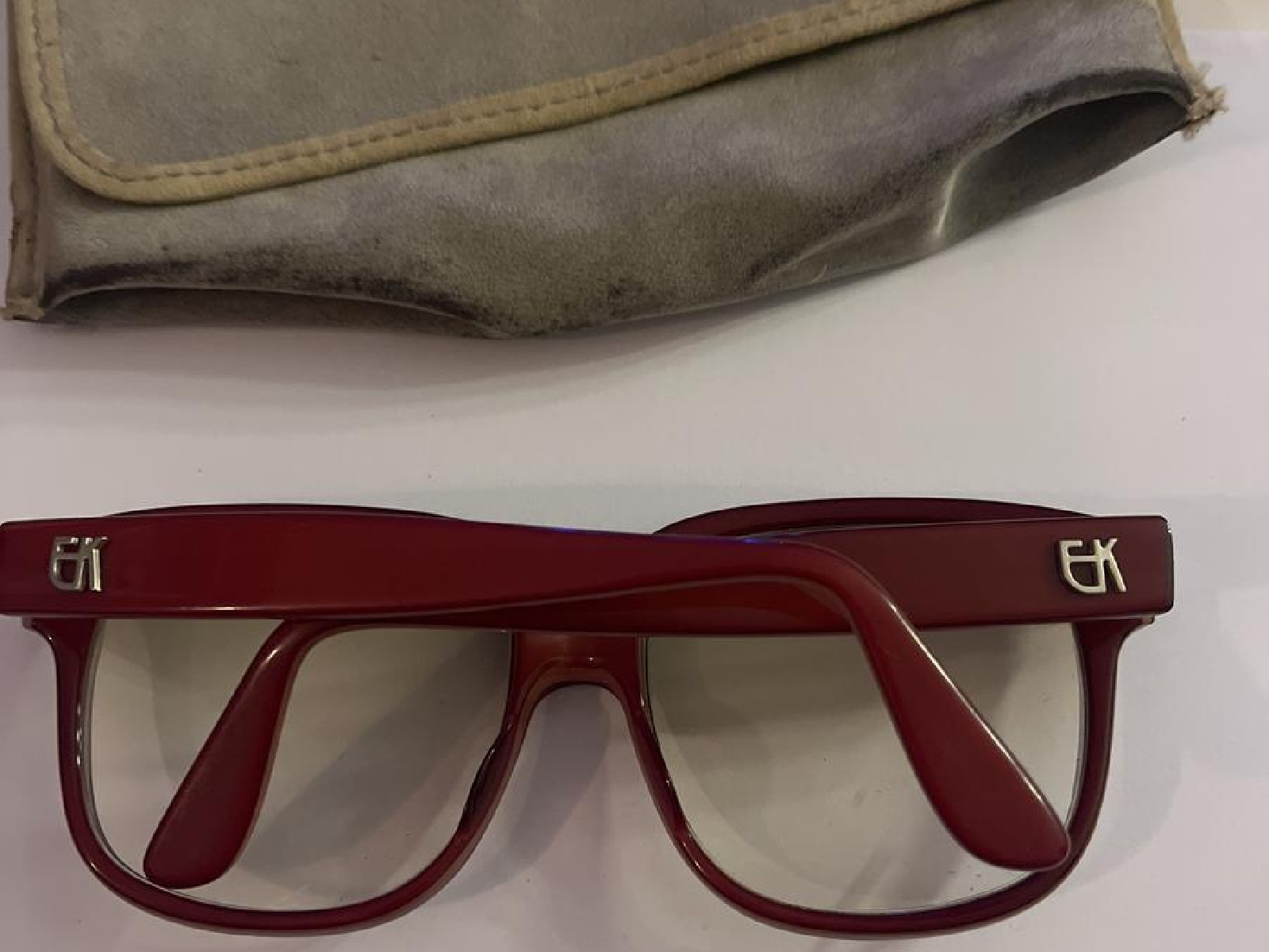 小物 EMMANUELLE KHAHN Emmanuelle Khanh® EK OLYMPIA Square Eyeglasses - EuroOptica