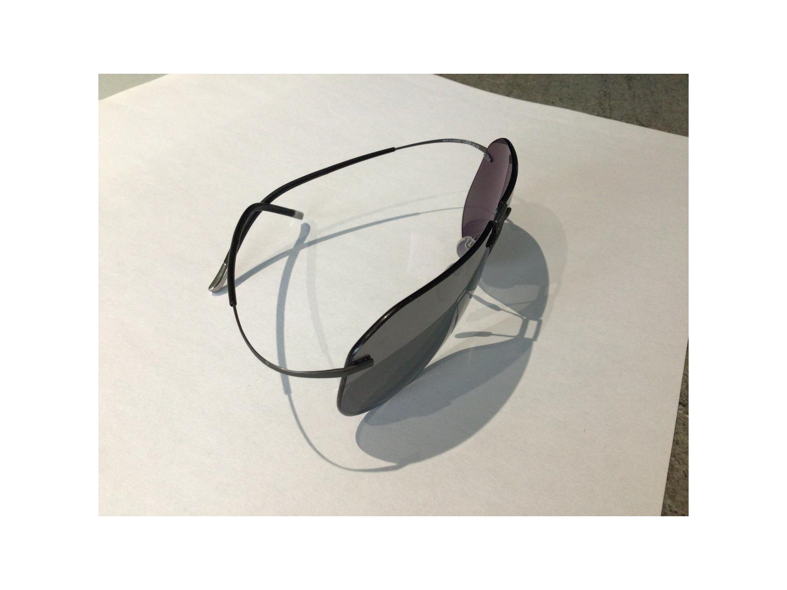 Lunettes de soleil Silhouette 8688 Gris Homme