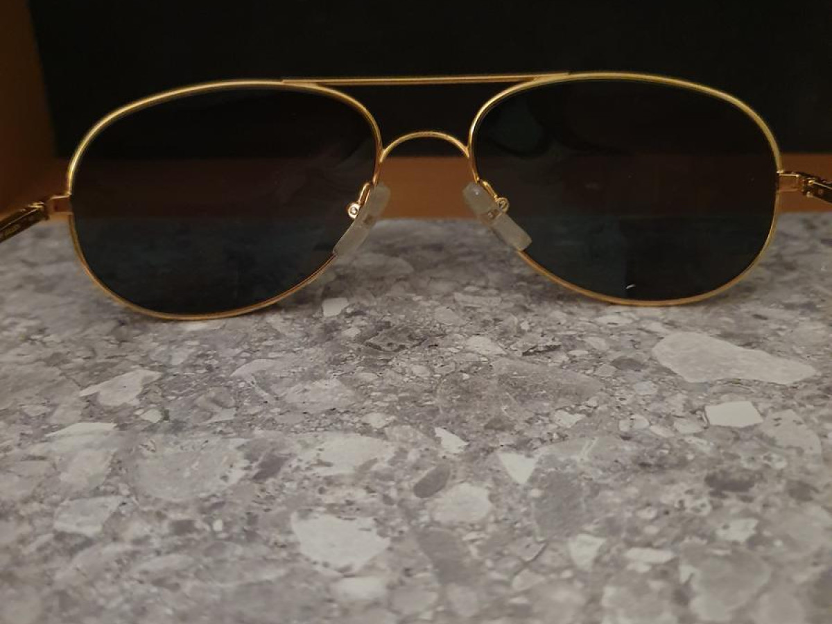 Lunettes de soleil Henry Jullien Rafale Doubled Gold Homme