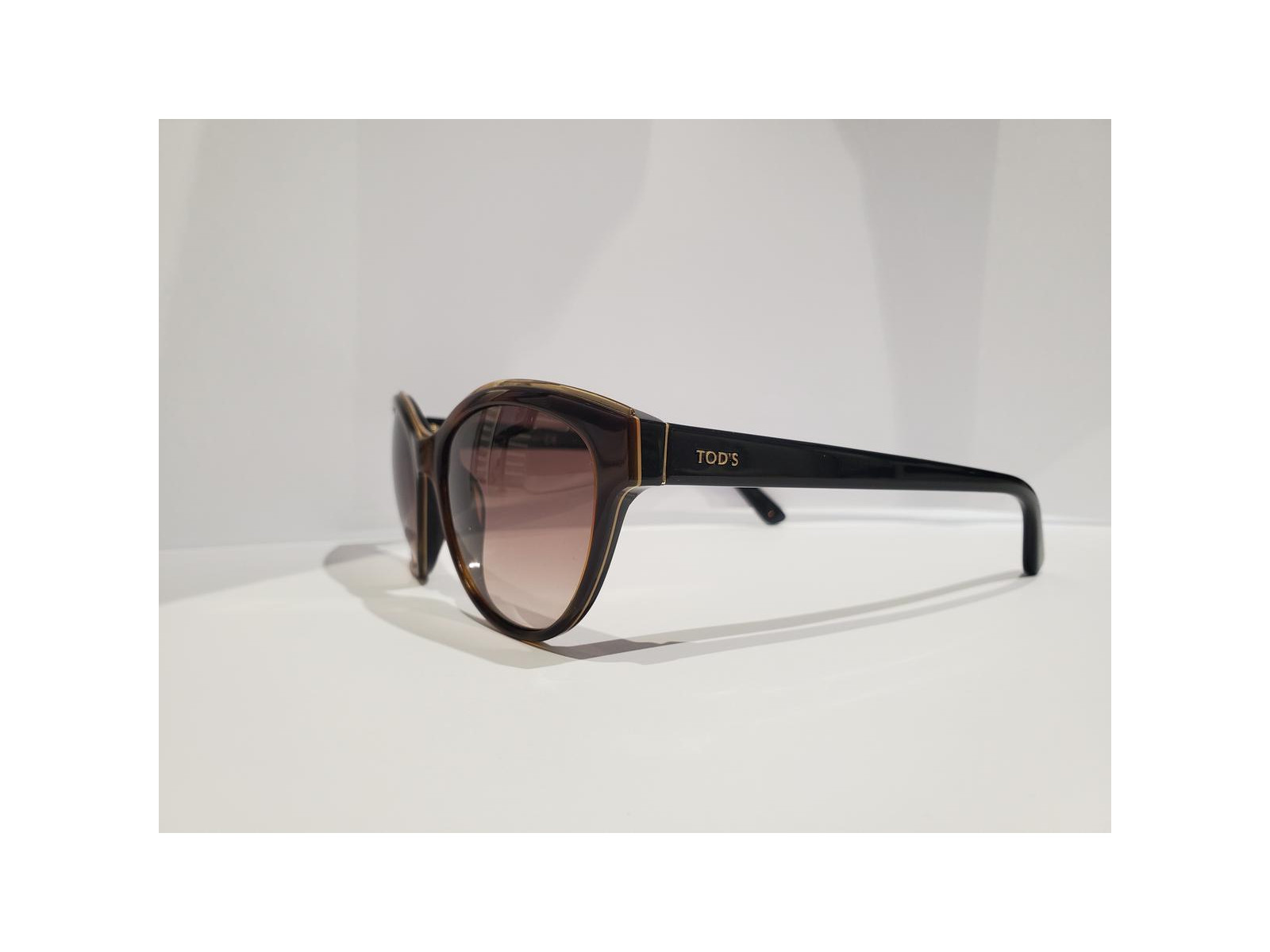 Lunettes de soleil TOD'S TO129 56f Ecaille claire Femme