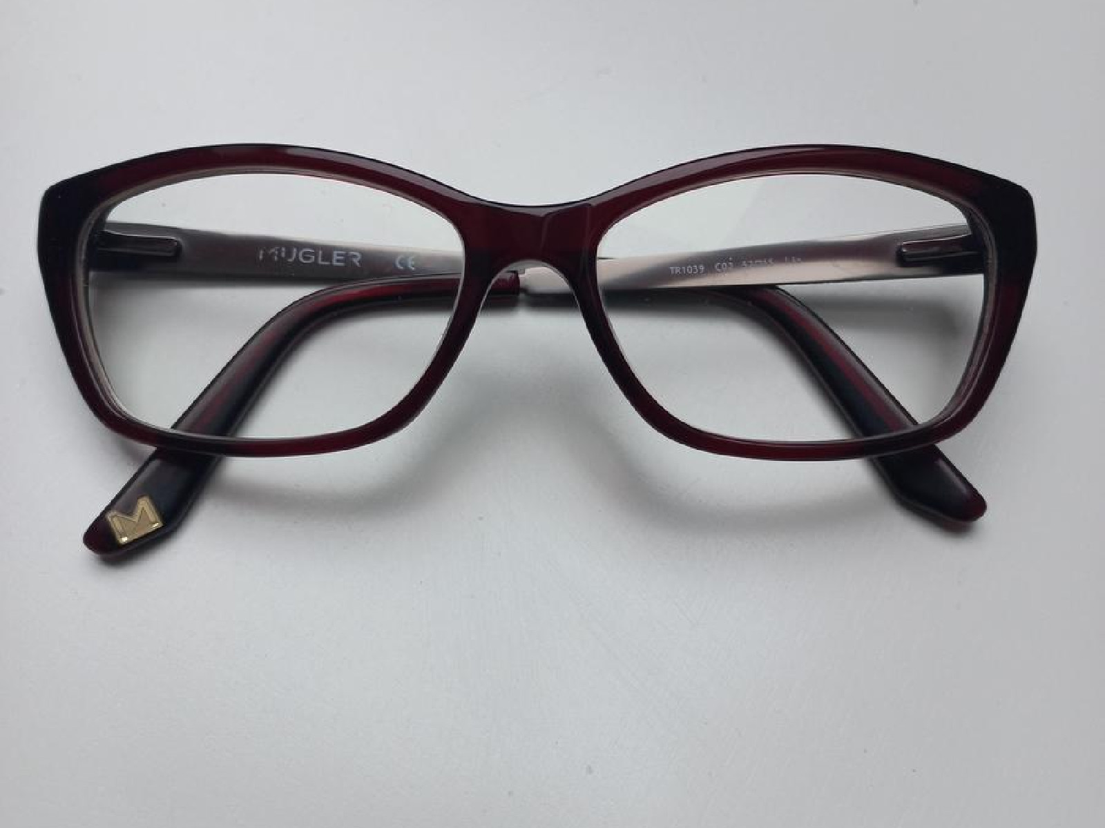 Montures Lunettes Vintage Thierry Mugler - Deadstock Rare, Occasion Avec Traces D'usure