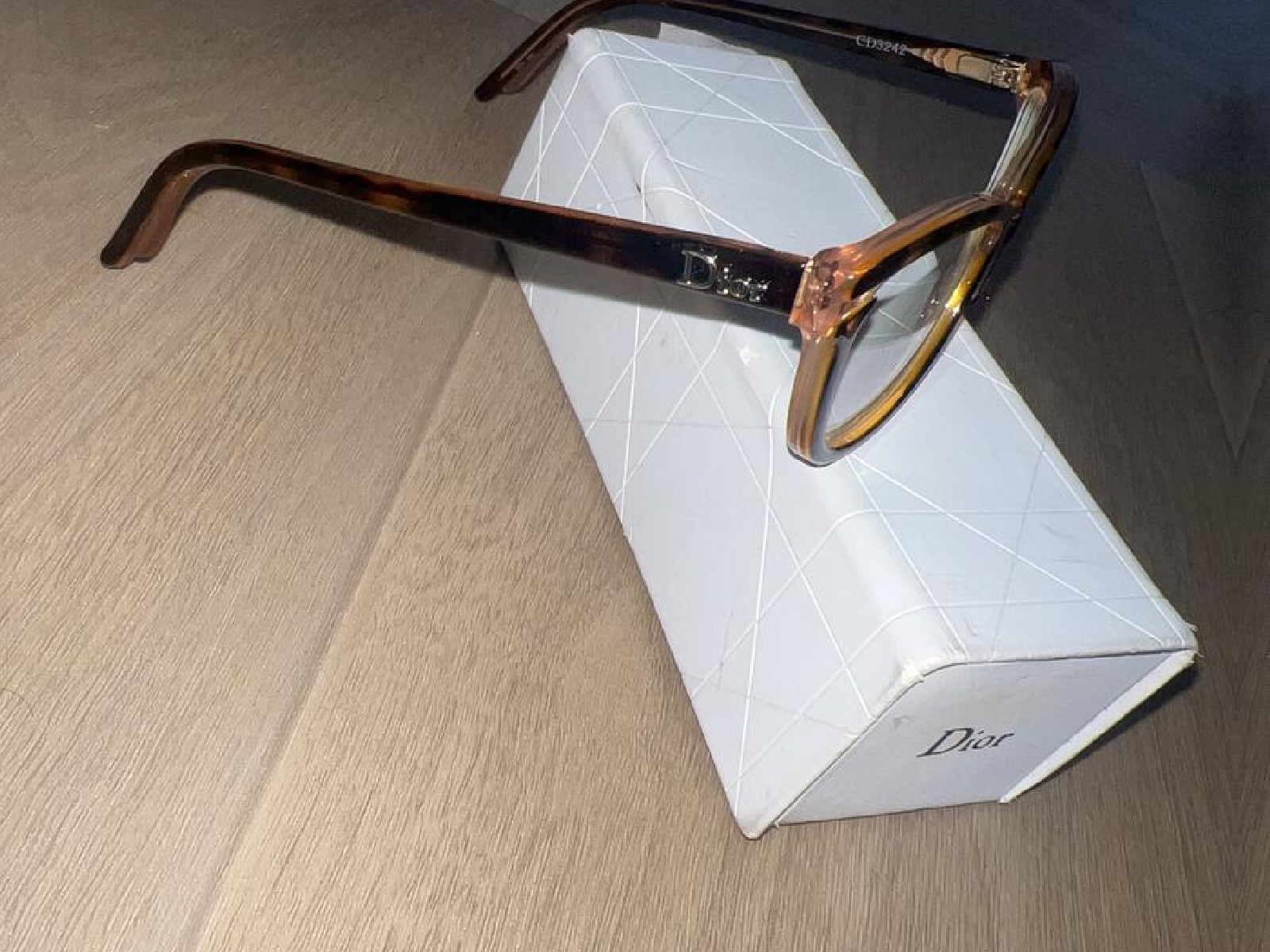 Lunettes de vue DIOR - CD3242 Ecaille claire Femme