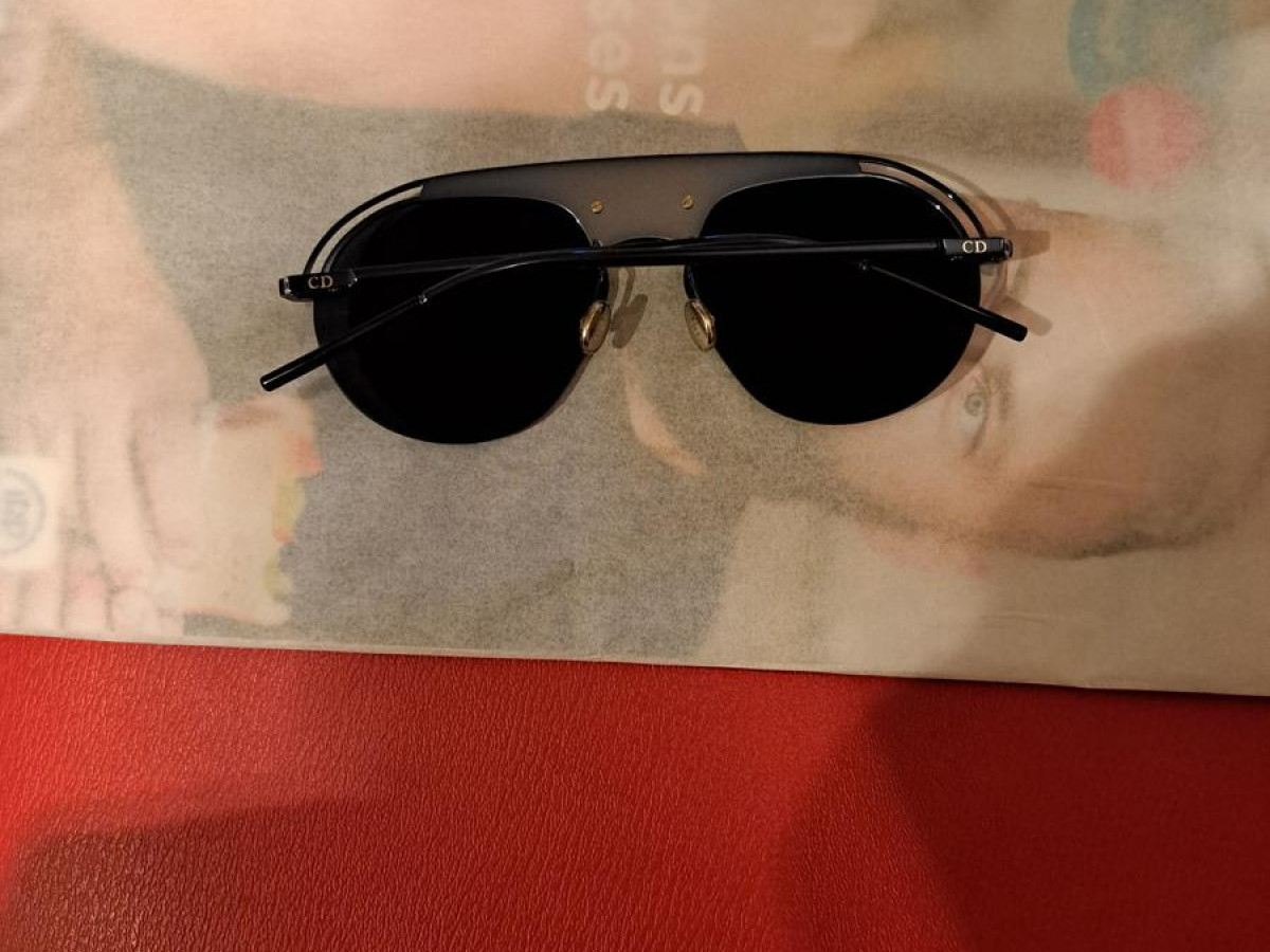 Lunettes de soleil Dior Bleu Homme