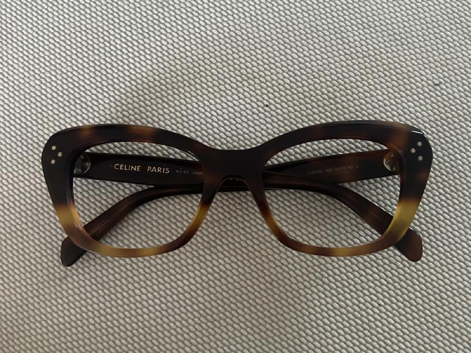 Lunettes de vue Celine Ecaille claire Femme