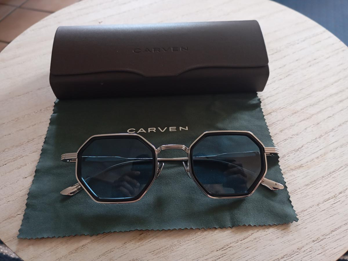 Lunettes de soleil CARVEN CH1024S NOVA Argente Mixte