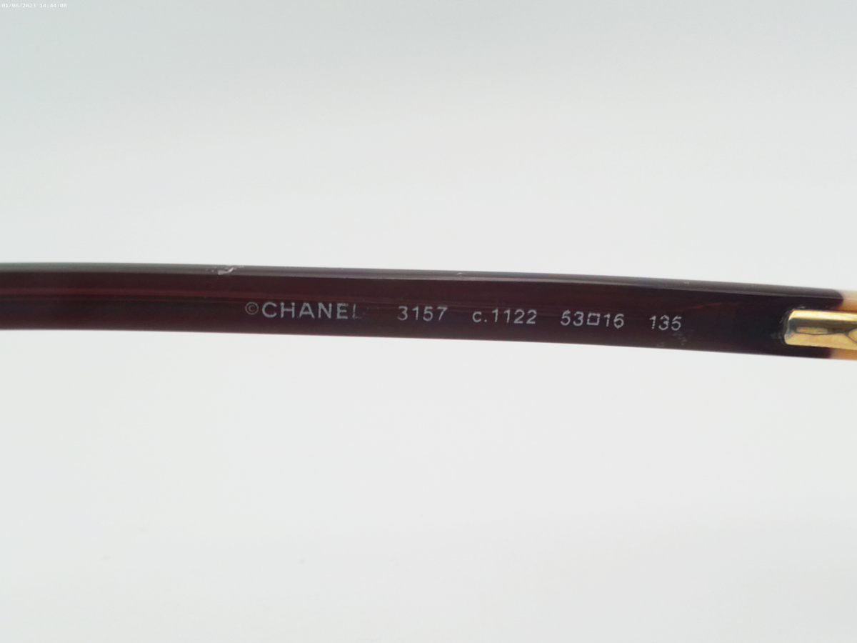 Authentic Chanel 3157 store Eyeglasses Frame