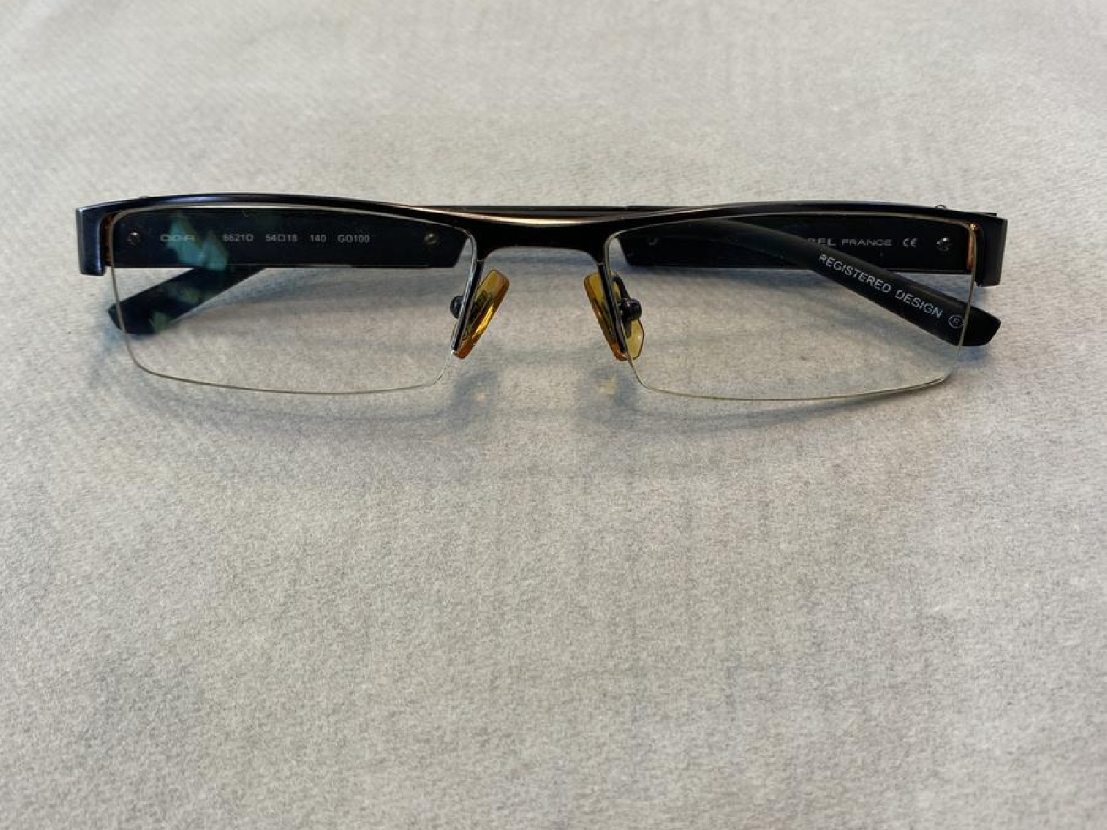 Lunettes de vue MOREL OGA 66210 Noir Homme