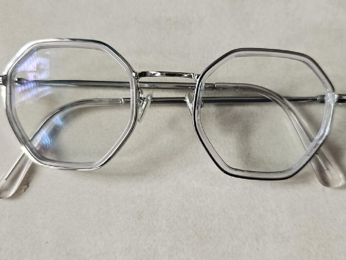 Lunettes de vue Le Petit Lunetier Argente Femme