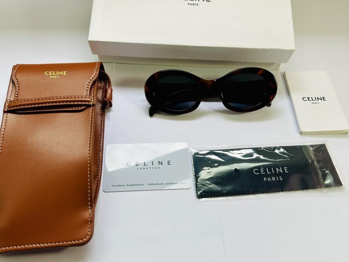 Celine CL40194U 5253A サングラス TRIOMPHE Sunglasses CELINE Triomphe 01 CL40194U 53A 52-22 Tortoise in