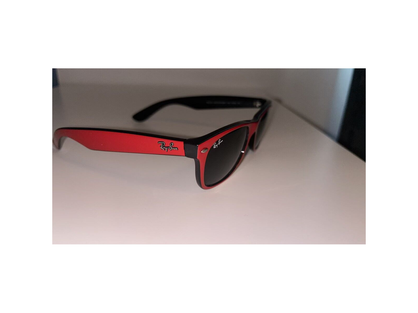 Lunette ray ban rouge best sale