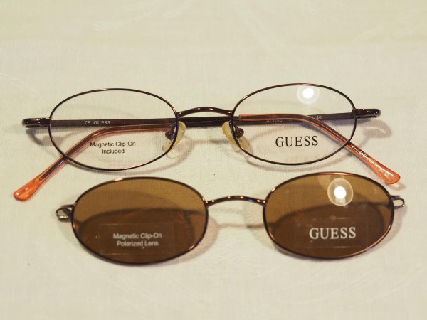 Guess clip on sunglasses online