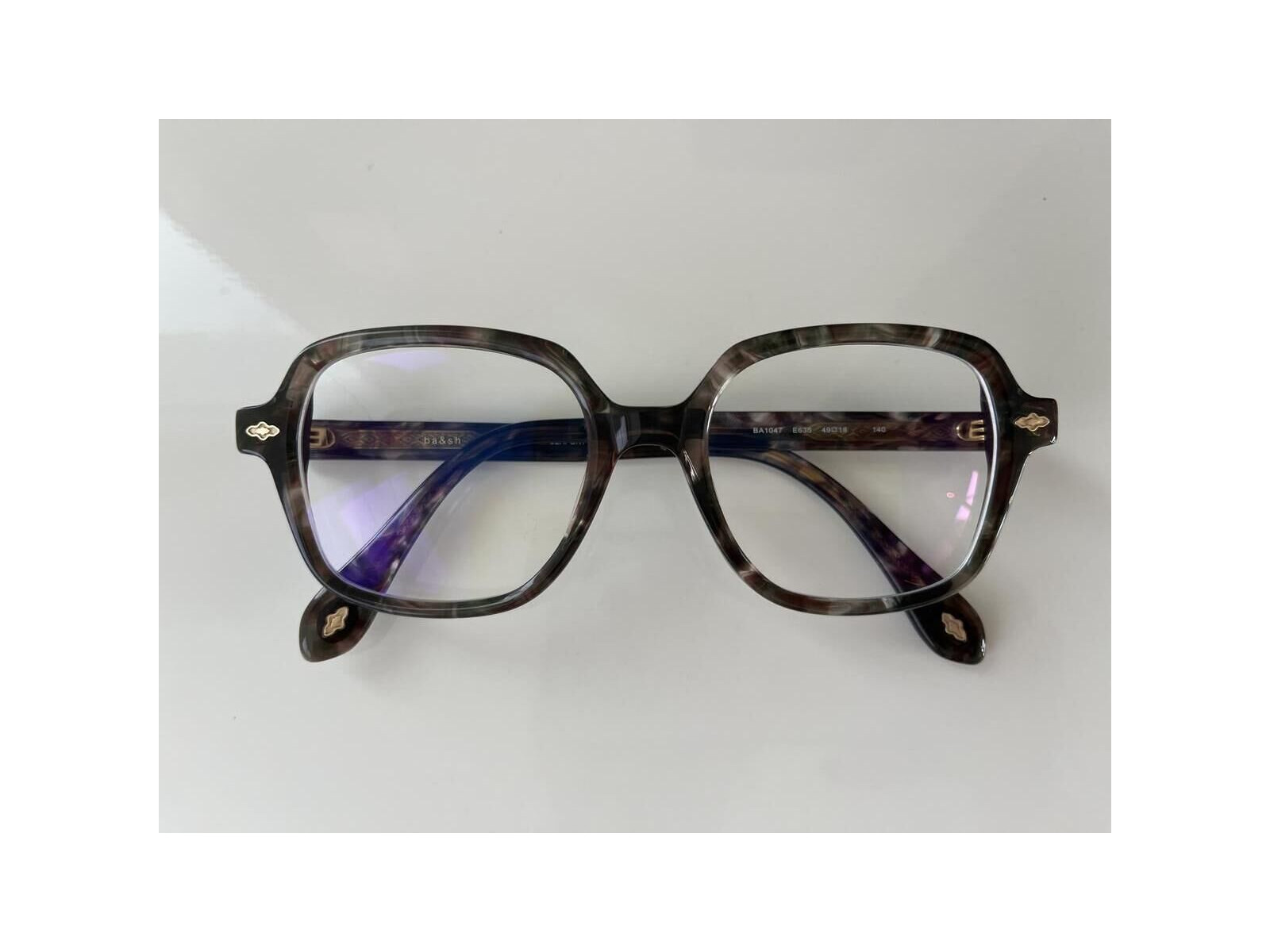 Lunettes de vue BA&SH BA1047 E635 Ecaille foncée Femme