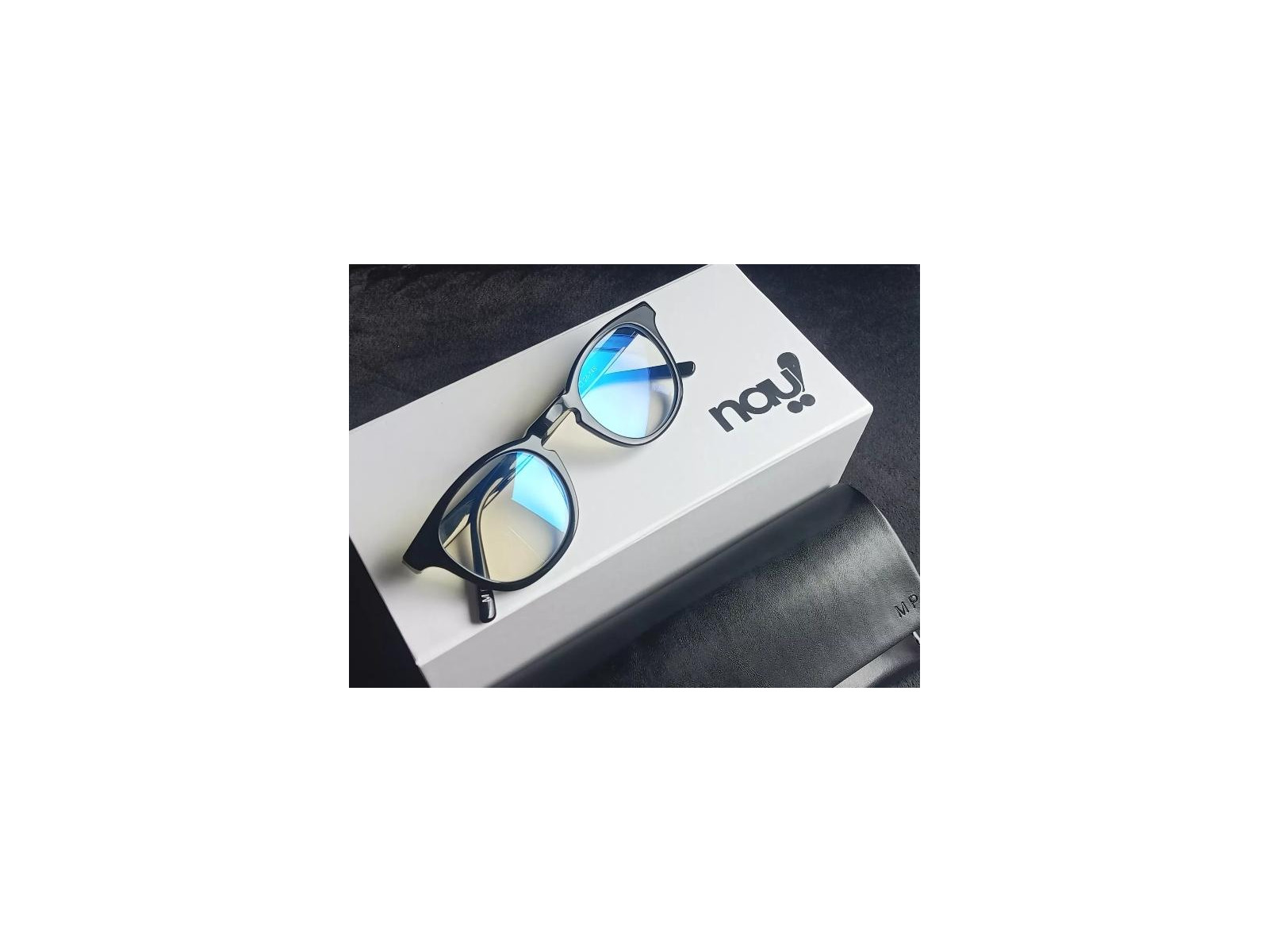 Lunettes de vue Nau!Me 6V Noir Femme