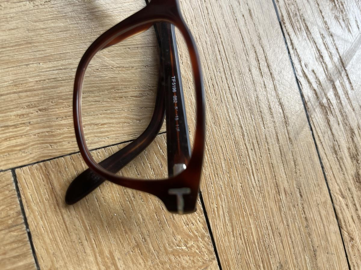 ピ*ツ様 TOM FORD TF5196 TALEX タレックス Rare Authentic Tom Ford TF5196 056 51mm Tortoise Purple