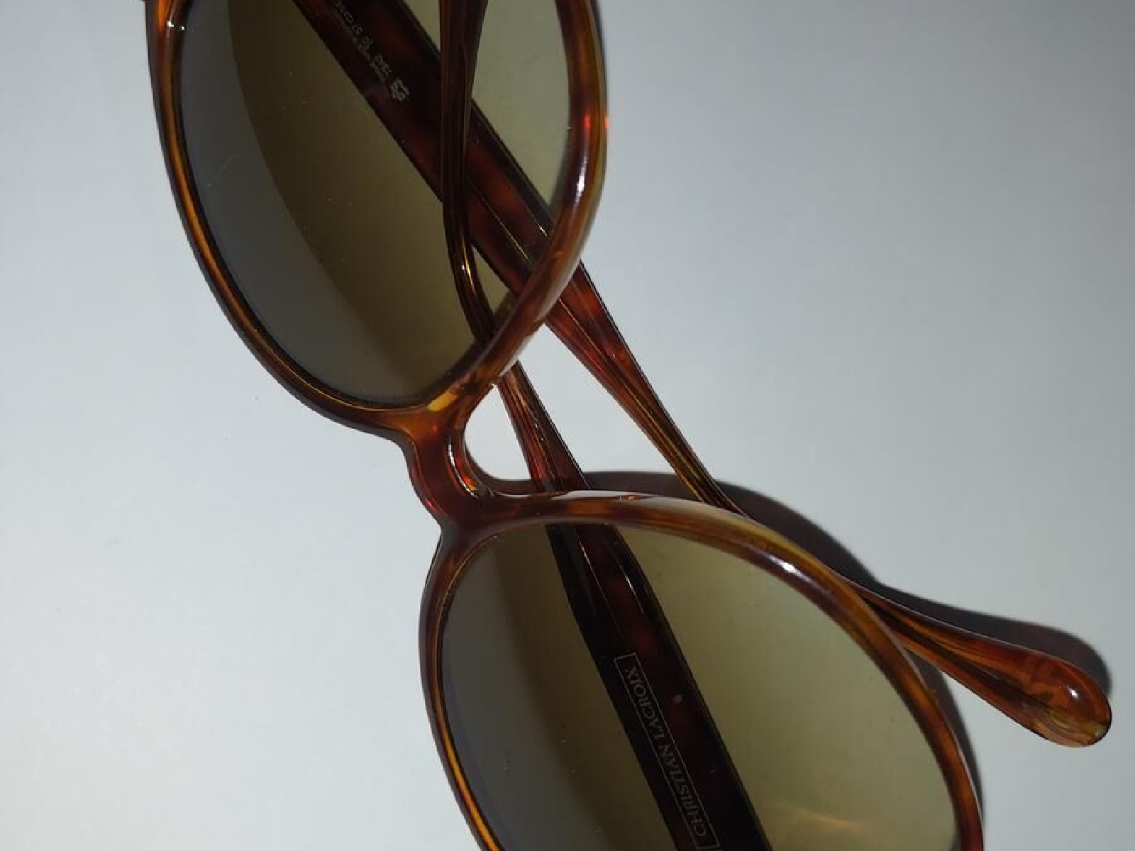 Lunettes de soleil Christian Lacroix 7342 Marron Femme