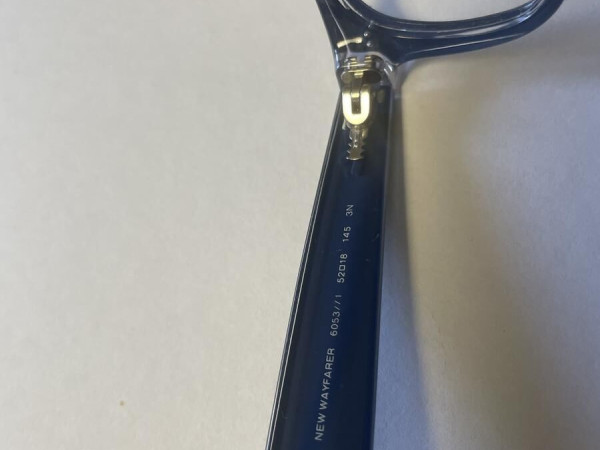 Ray-Ban - RB2132 New Wayfarer bleu 6052/71 52/18