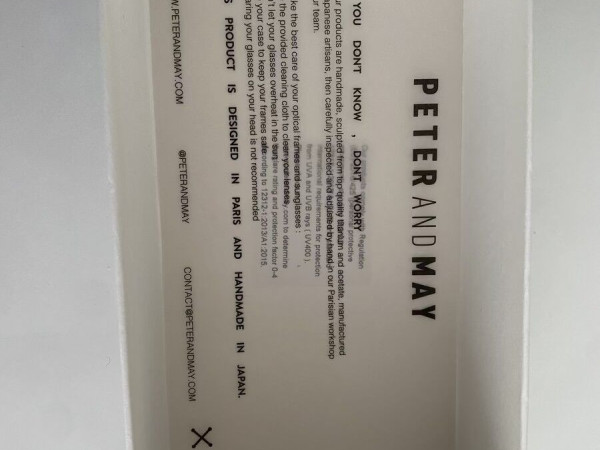 Peter & May - S62 RG