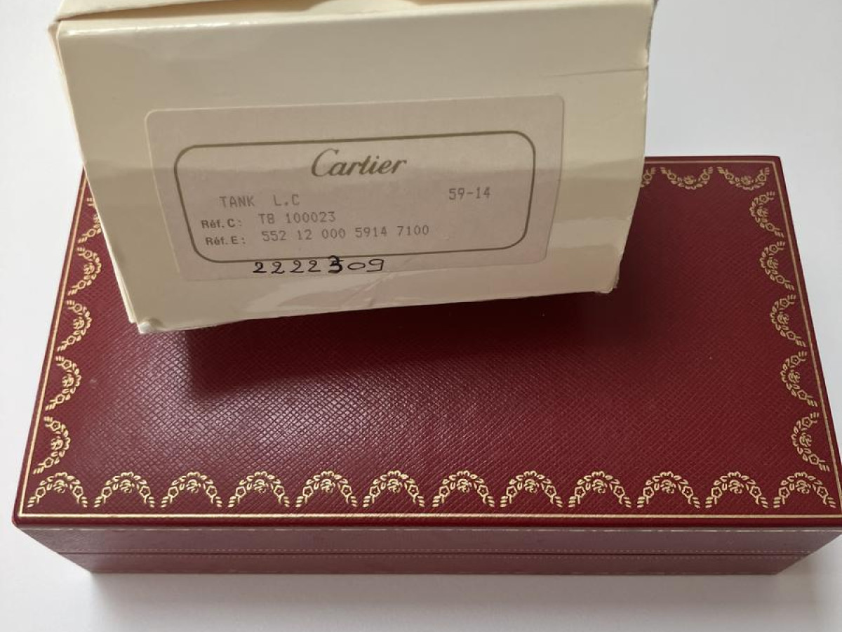 CARTIER - TANK LC 5914 T8