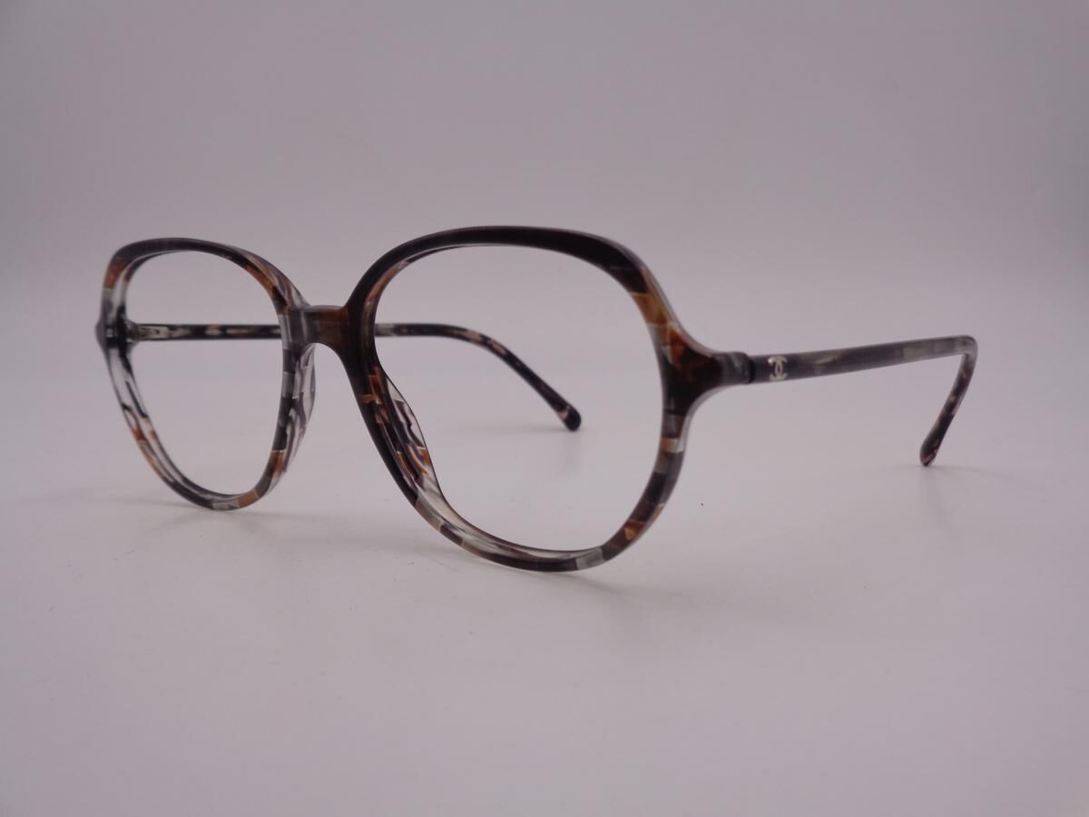 【CHANEL】★Vintage★EYEGLASSES メガネ Black Eyeglasses CHANEL Vintage Eyeglasses 2000s PEARL