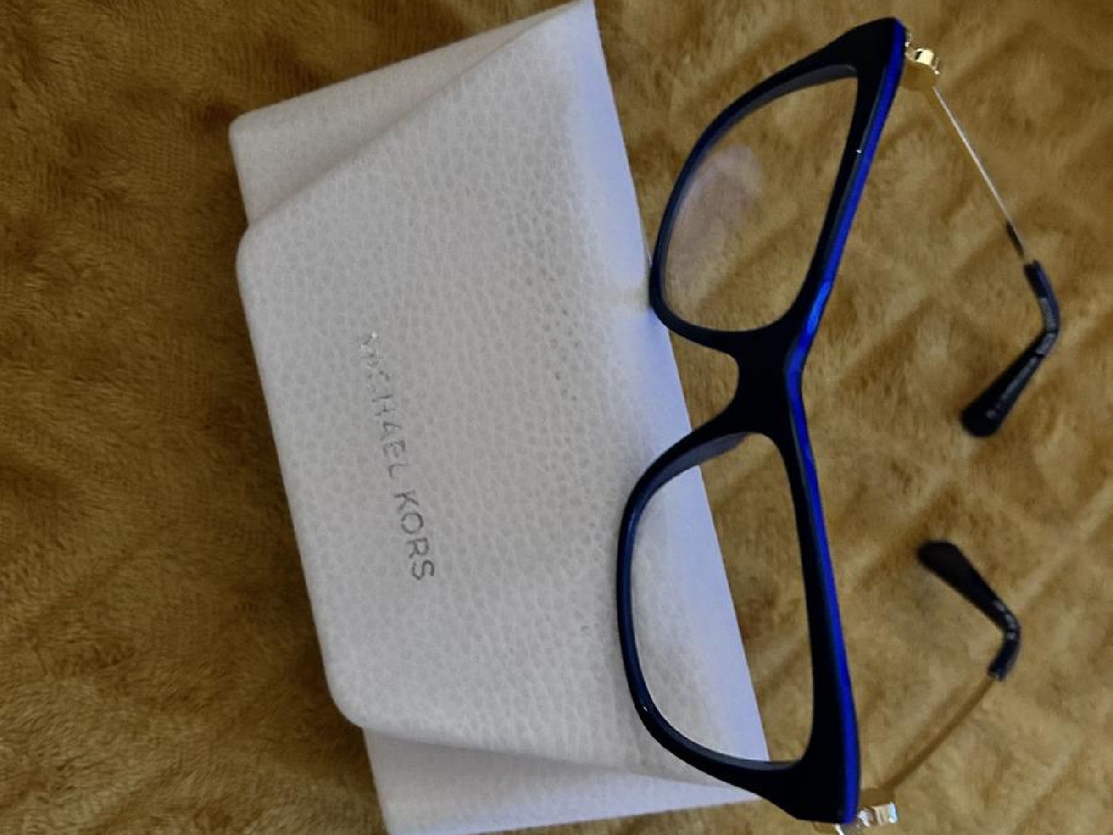 Michael kors blue glasses best sale