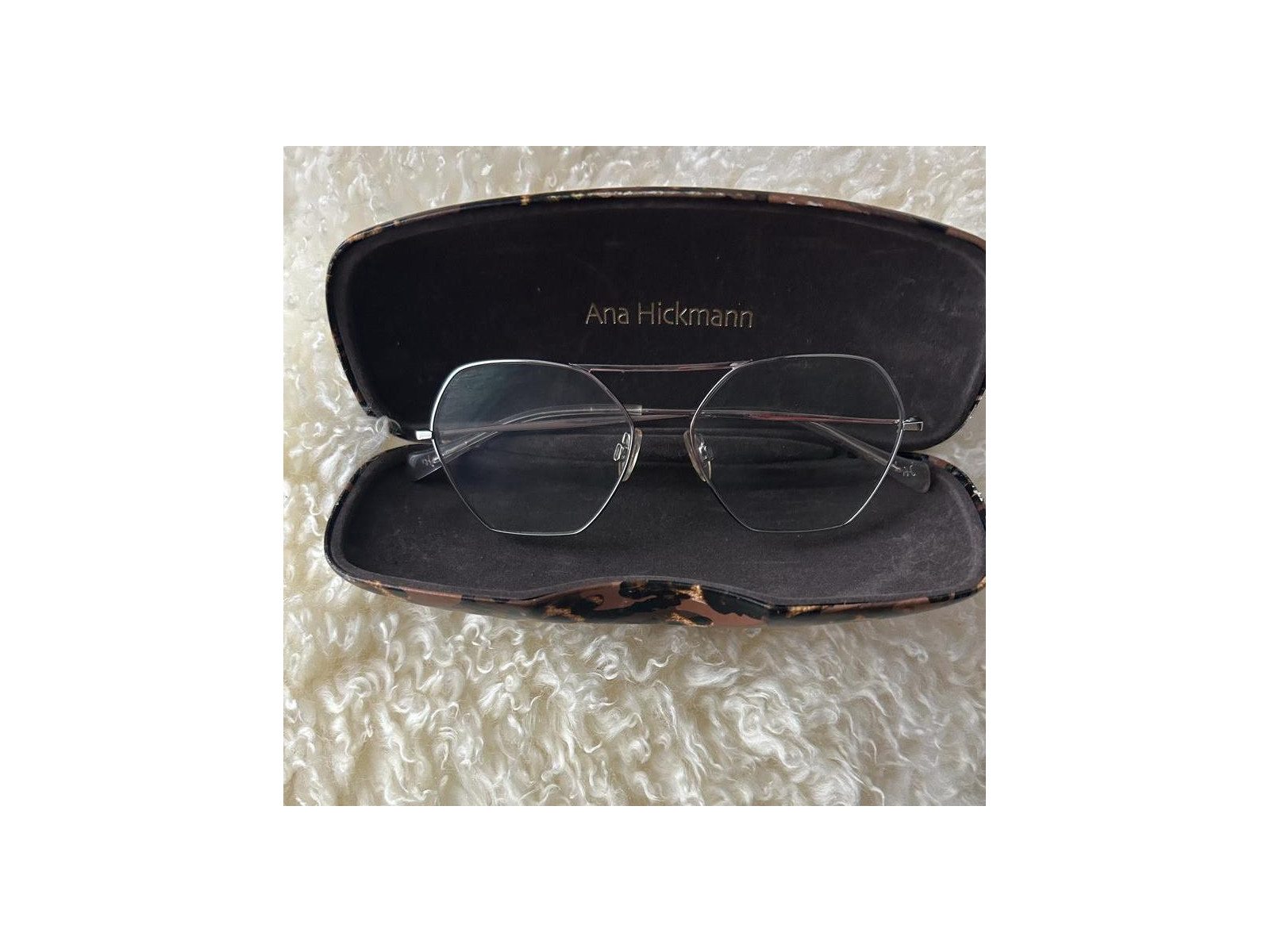 Lunettes de vue Ana Hickmann Argente Mixte