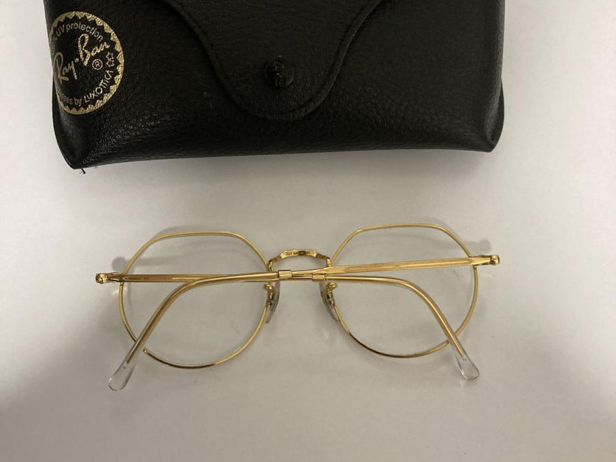 Lunettes de vue Ray-Ban - Jack RX6465 Doré Mixte