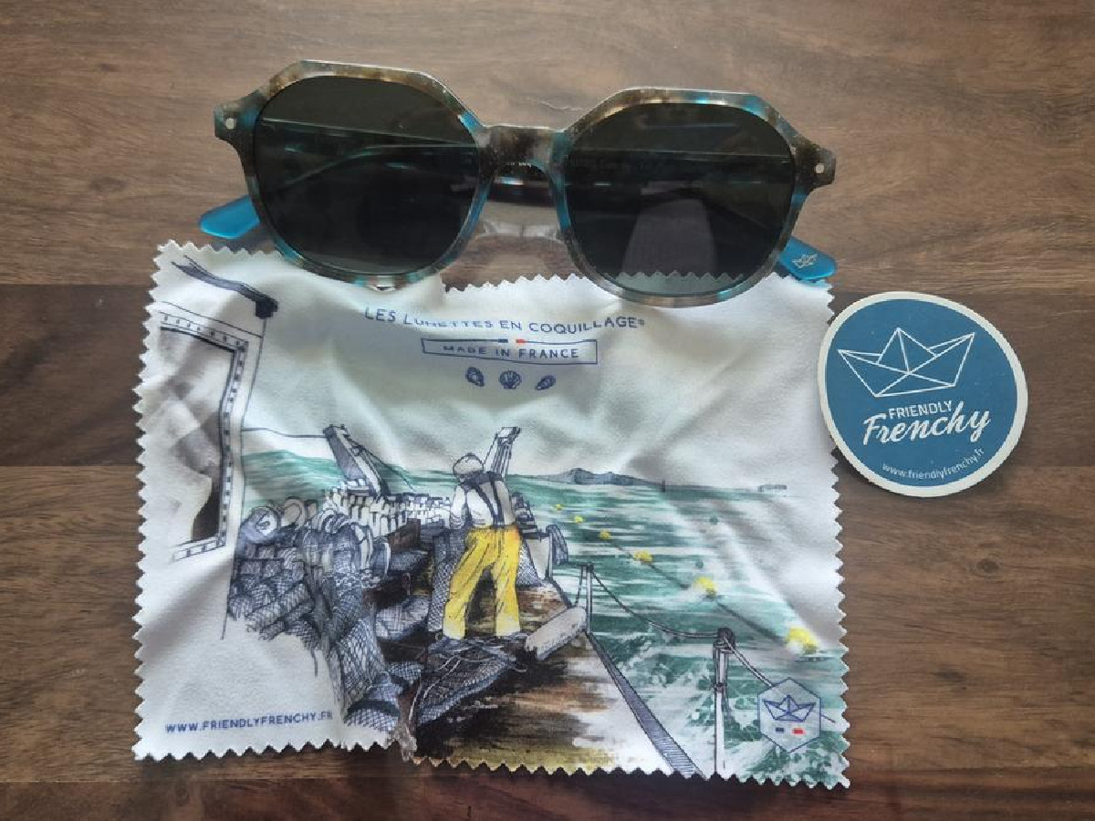 Lunettes Friendly Frenchy en coquillages recyclés