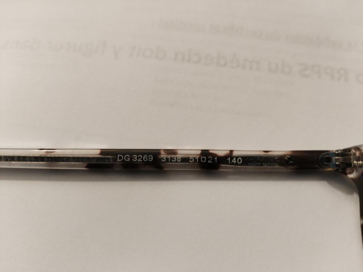 DOLCE GABBANA - DG3269