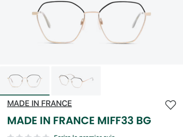 Made in France MIFF 33 BG