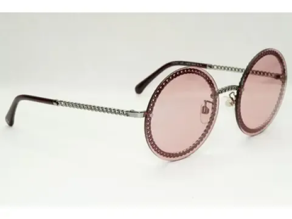 Chanel Chain Round Pink Red...