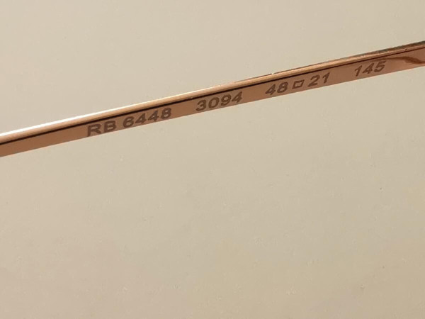 Ray Ban vista Luxottica RX6448