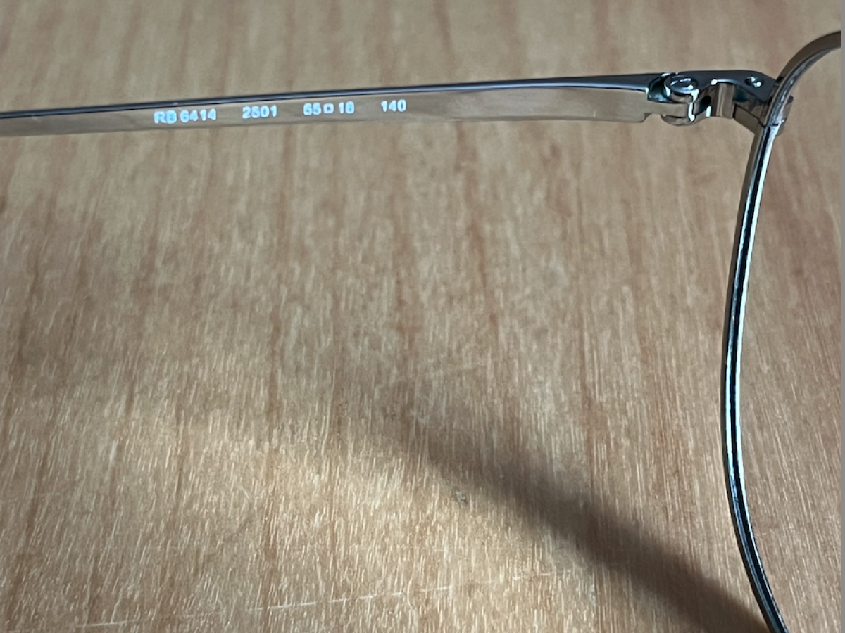 Ray-Ban RB6414 2501 SILVER -55/18 140