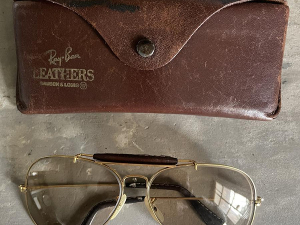 Rayban Leather Bausch & Lomb réf B&L 621714 Usa