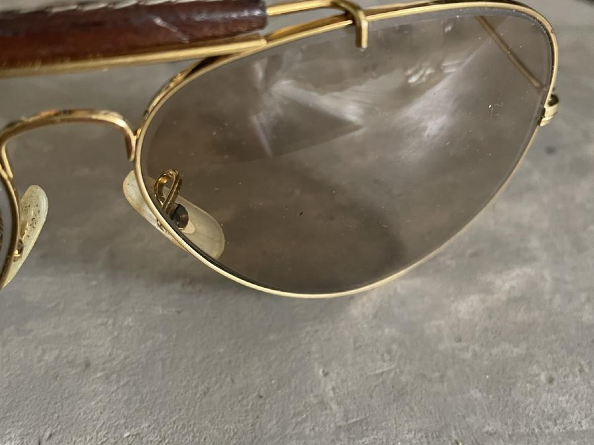 Rayban Leather Bausch & Lomb réf B&L 621714 Usa