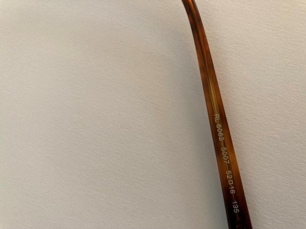 RALPH LAUREN RL6062 5007 52 16 135
