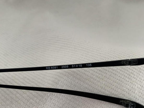 RAY-BAN - RB6091 51/18 135