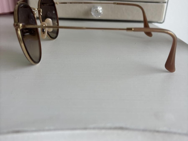 RAY-BAN - Round Double Bridge RB3647N 001/7O