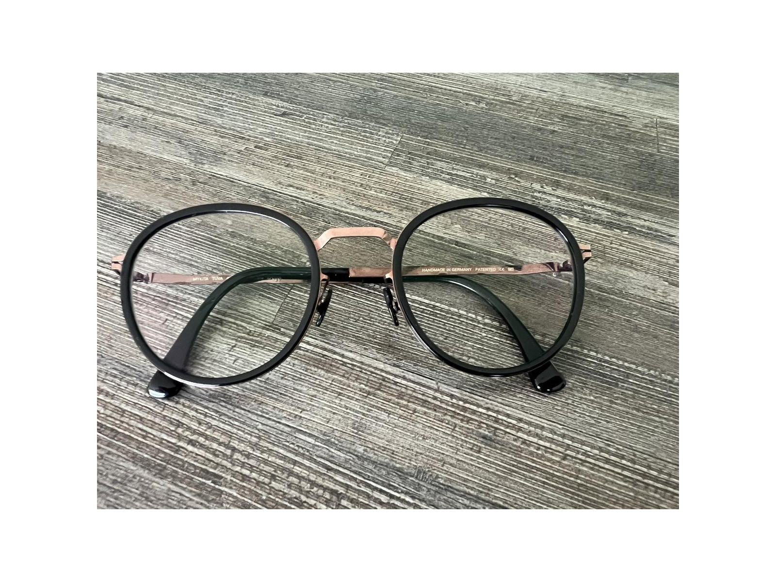 Lunettes de vue MYKITA TUVA 818 48-22 (MM166A) Noir Mixte
